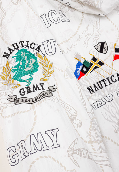 MIGHTY HARMONIST NAUTICA X GRMY TRACK JACKET WHITE