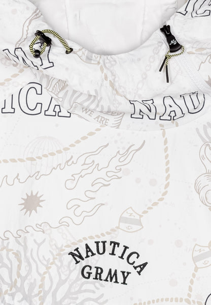 MIGHTY HARMONIST NAUTICA X GRMY TRACK JACKET WHITE
