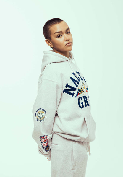 MIGHTY HARMONIST NAUTICA X GRMY VINTAGE HOODIE SPORT GREY
