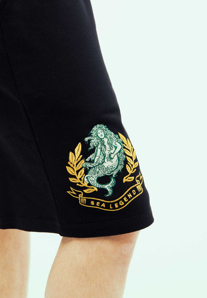 MIGHTY HARMONIST NAUTICA X GRMY SWEATSHORTS BLACK