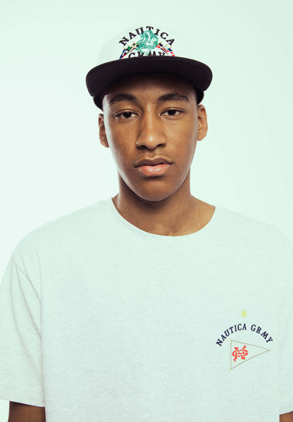 MIGHTY HARMONIST NAUTICA X GRMY REGULAR TEE SPORT GREY