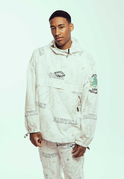 MIGHTY HARMONIST NAUTICA X GRMY TRACK JACKET WHITE