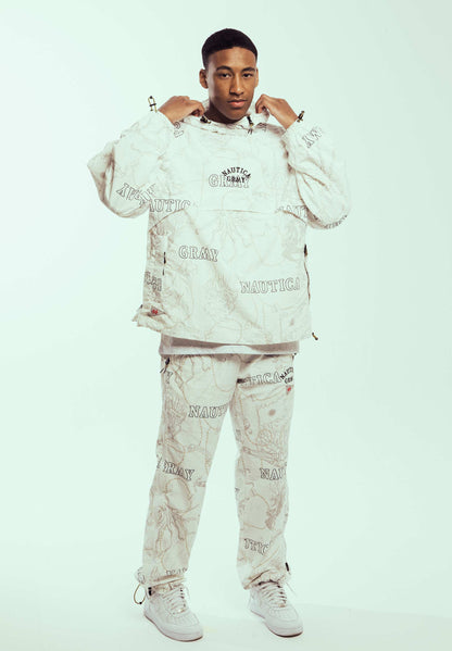 MIGHTY HARMONIST NAUTICA X GRMY TRACK JACKET WHITE