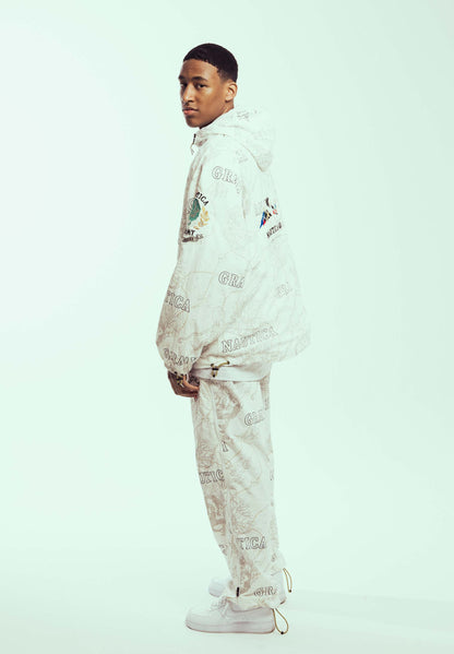 MIGHTY HARMONIST NAUTICA X GRMY TRACK JACKET WHITE