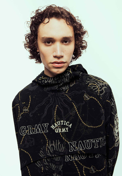 MIGHTY HARMONIST NAUTICA X GRMY TRACK JACKET BLACK