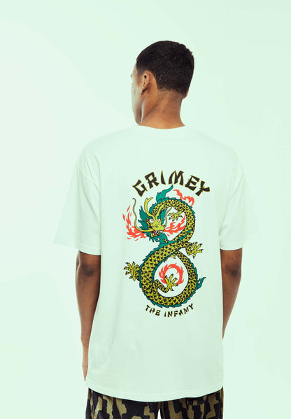 THE LUCKY DRAGON REGULAR TEE WHITE