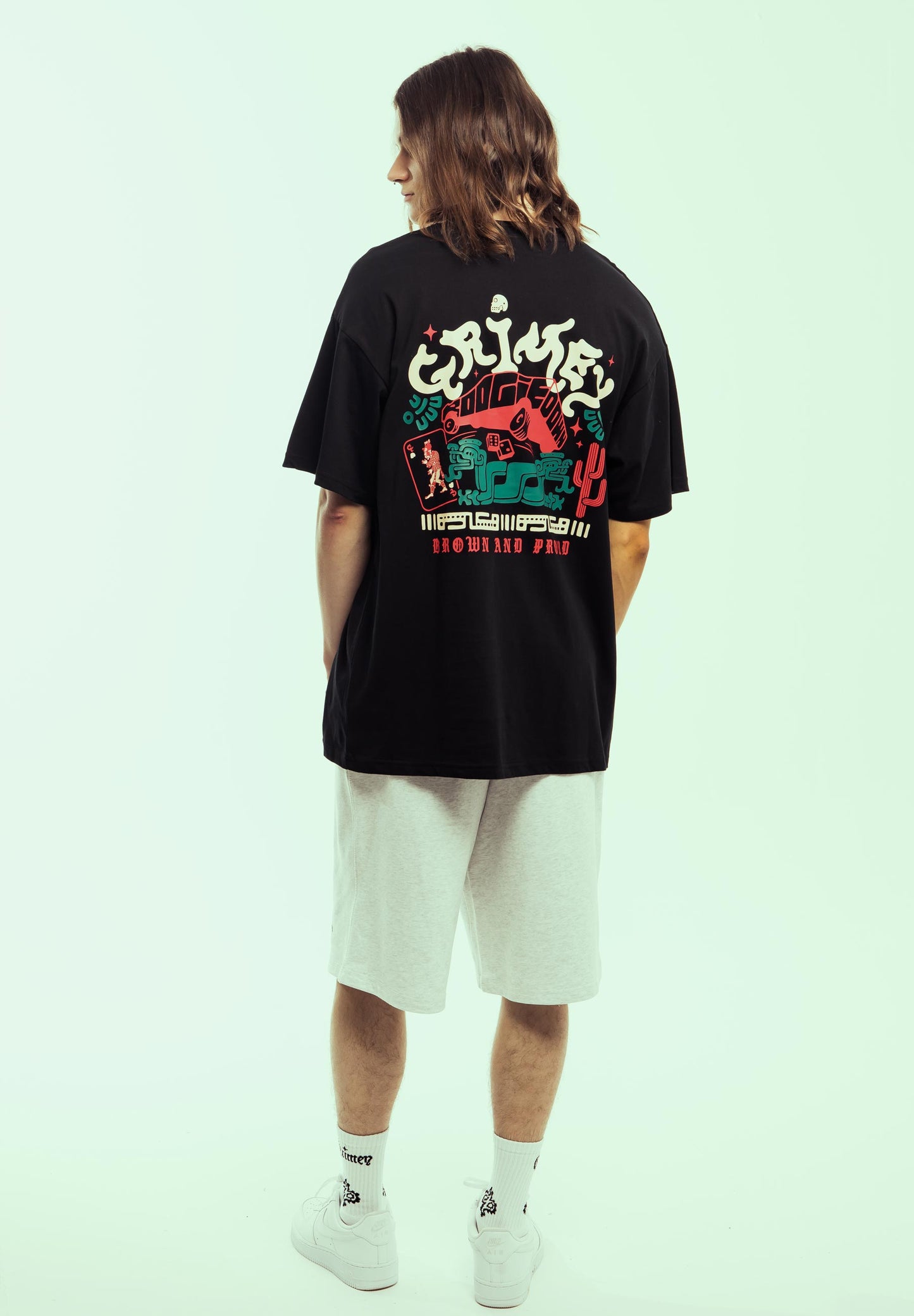 CAUSING PANIC THE CHARLESTON BLVD REGULAR TEE BLACK