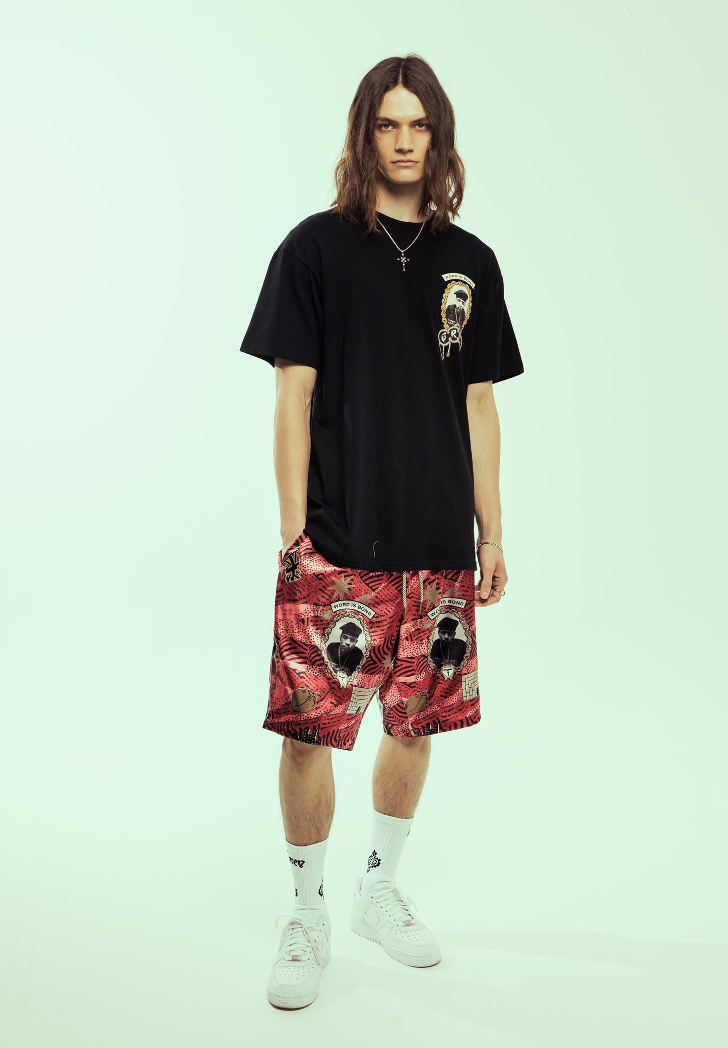 SUPASTAR  REGULAR TEE BLACK