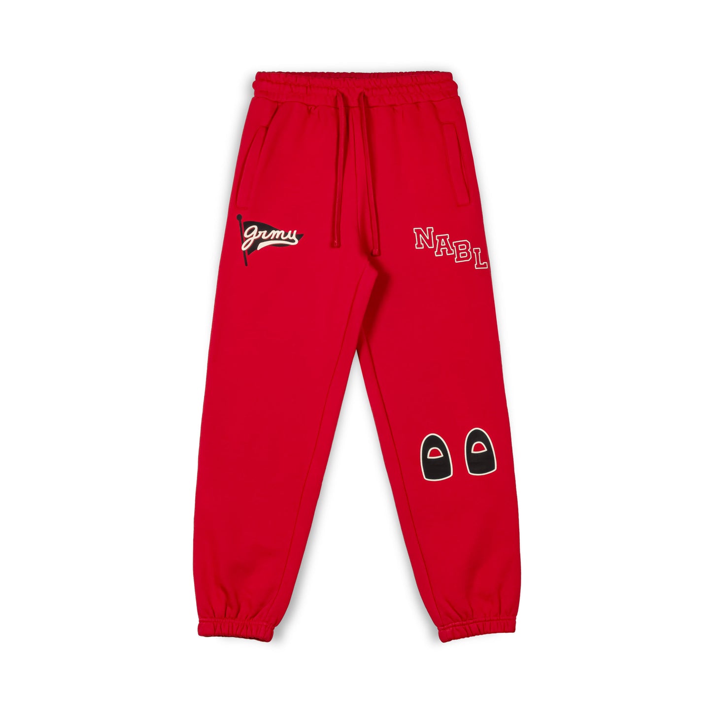 NABLUS SWEATPANTS DARK RED