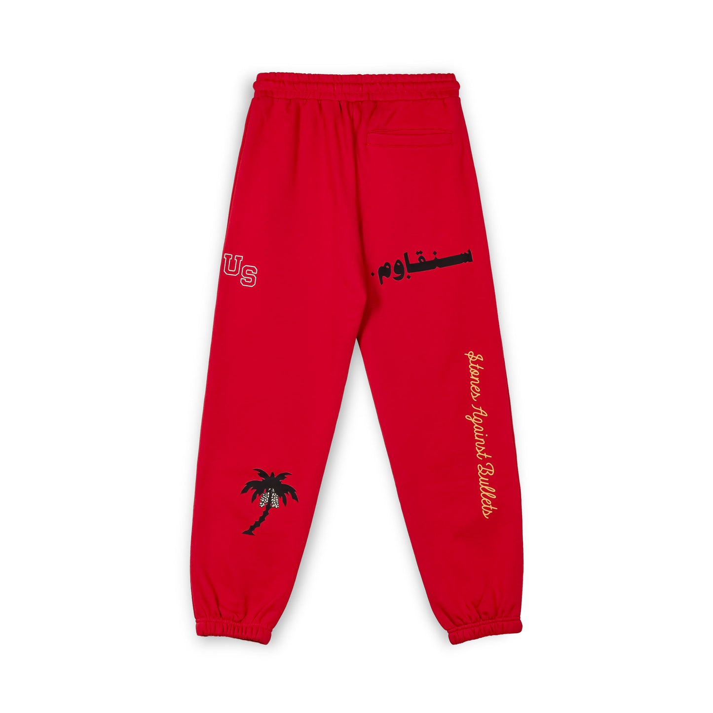 NABLUS SWEATPANTS DARK RED