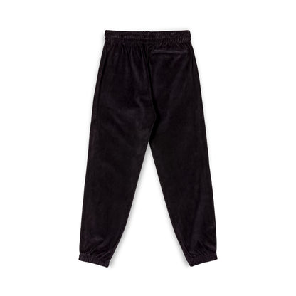 MADRID VELVET TRACK PANTS BLACK