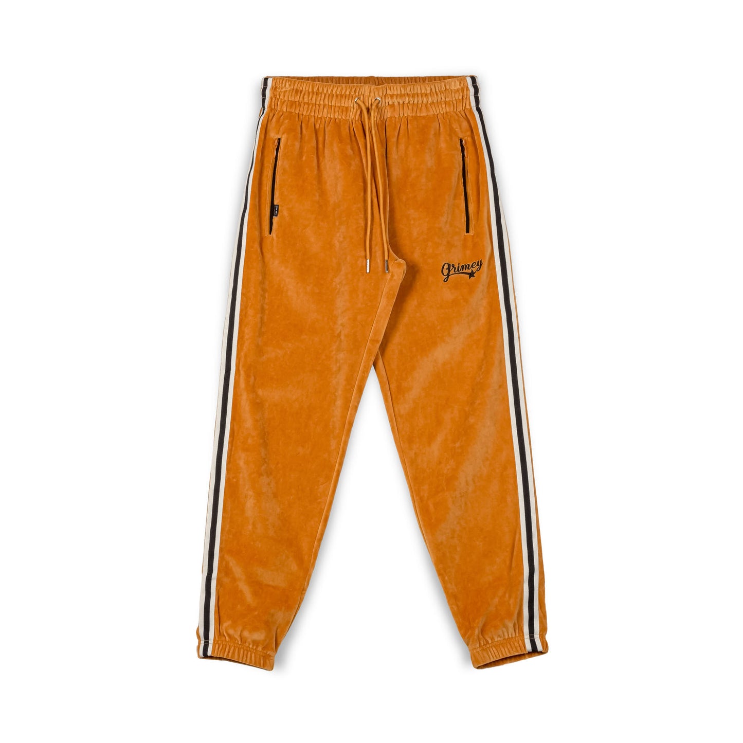 MADRID VELVET TRACK PANTS ORANGE