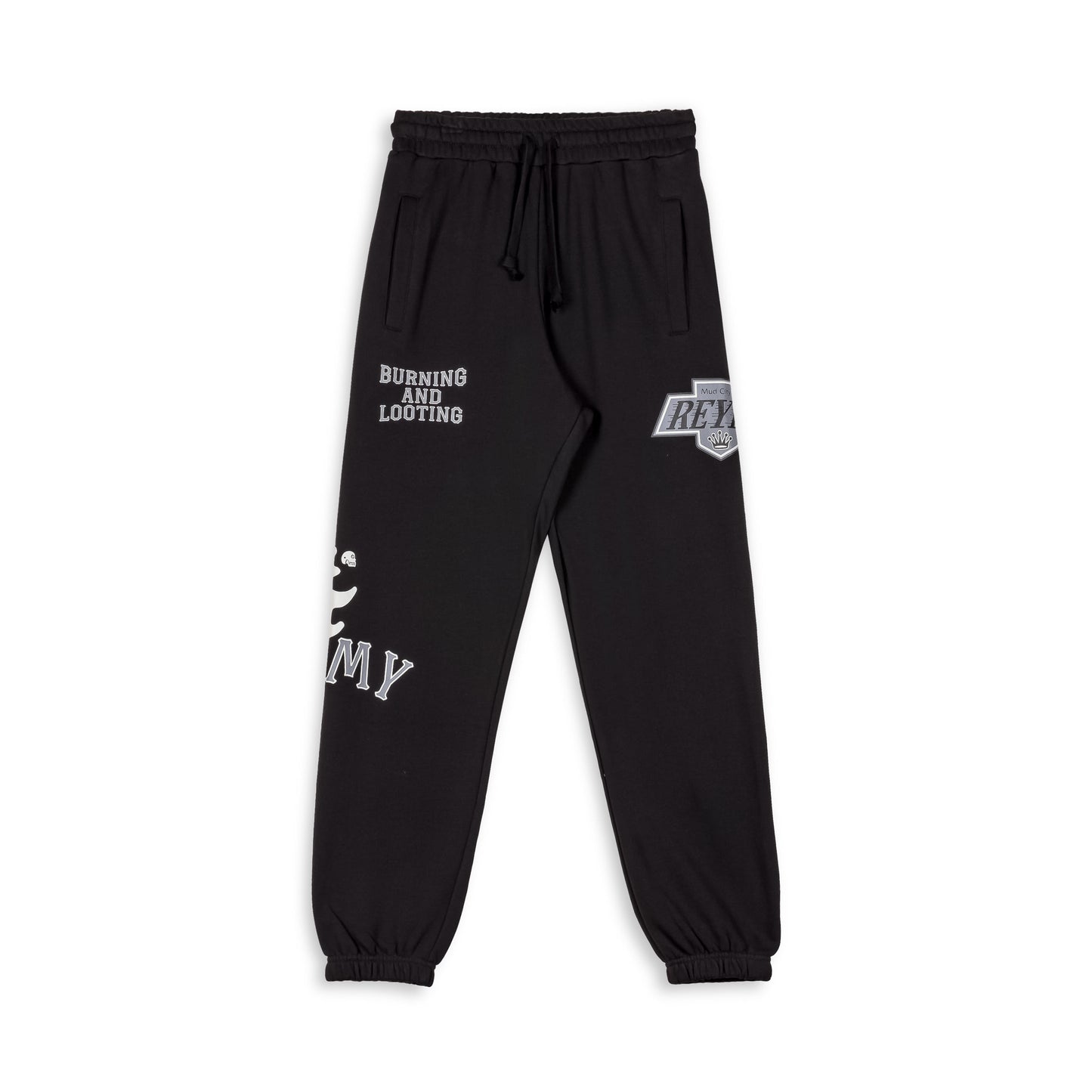 CAUSING PANIC SWEATPANTS BLACK