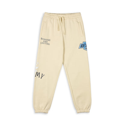 CAUSING PANIC SWEATPANTS CREAM