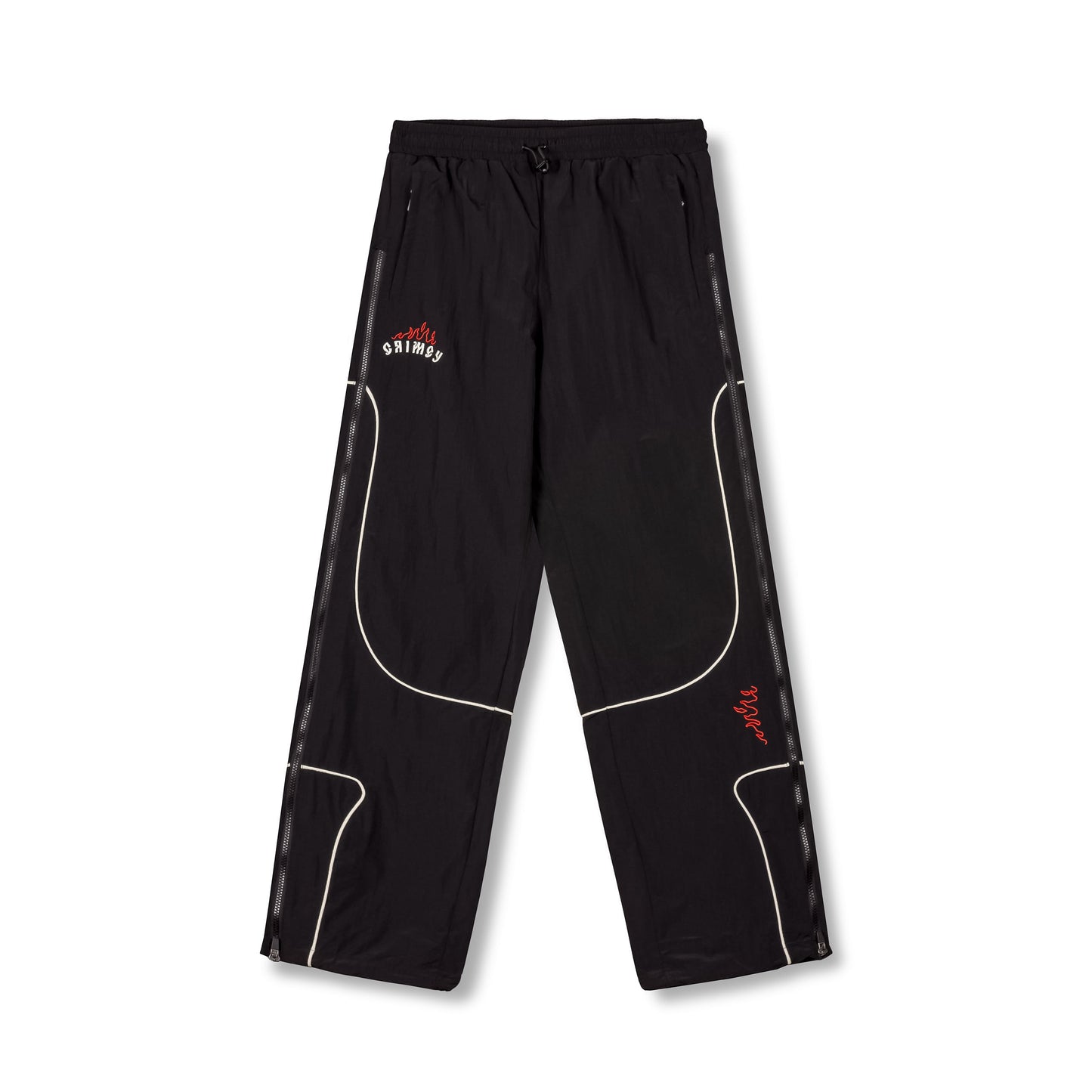 THE LOWER DEPTHS TRACK PANTS BLACK