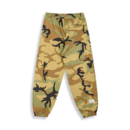FOLLOW THE DOLLAR CAMO SWEATPANTS BROWN CAMO