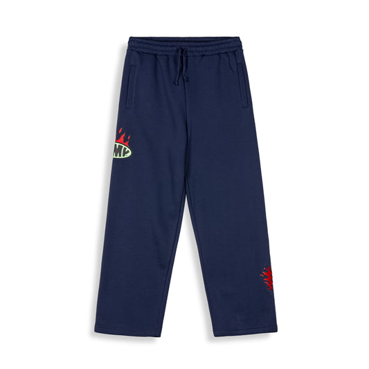 SCRATCHING MEMORIES SWEATPANTS NAVY