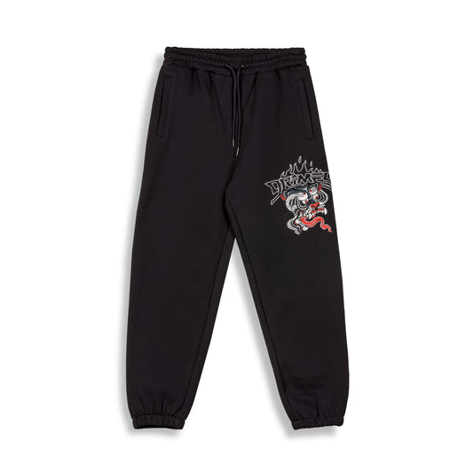 DEEPER HEAVYWEIGHT SWEATPANTS BLACK