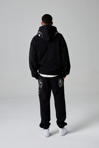 DEEPER HEAVYWEIGHT SWEATPANTS BLACK