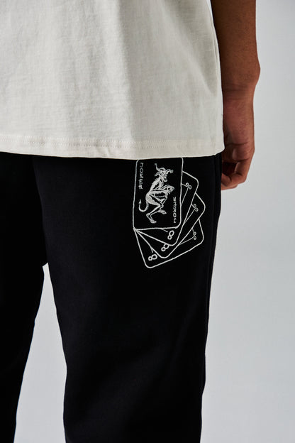 DEEPER HEAVYWEIGHT SWEATPANTS BLACK