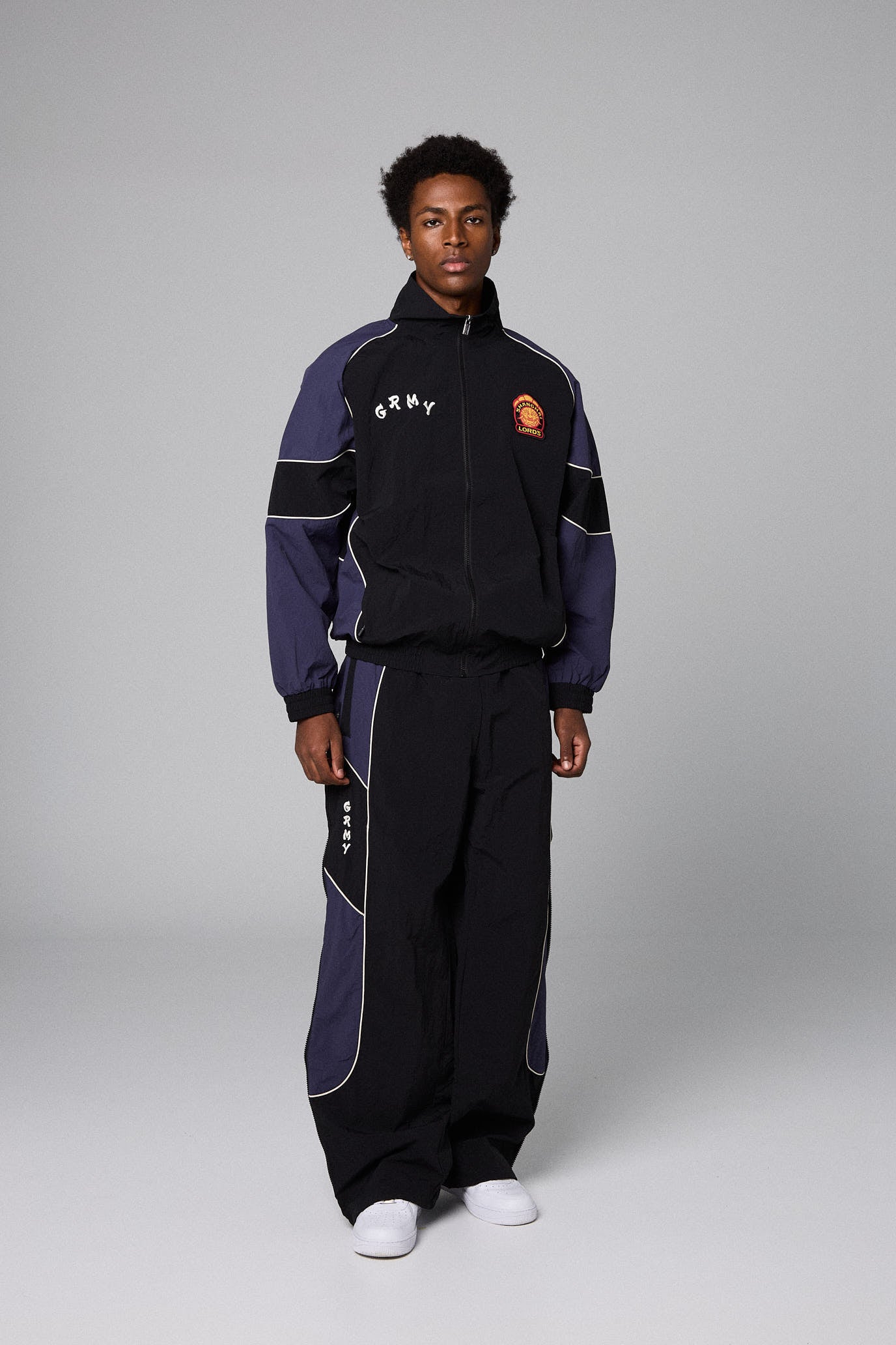 SAMPANS TRACK PANTS BLACK