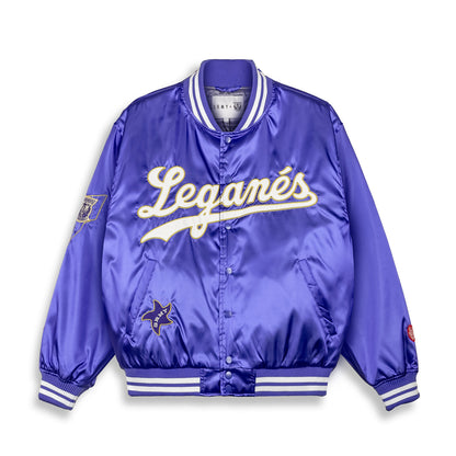 LEGA X GRMY WE ALWAYS DREAMING SATIN JACKET ROYAL BLUE