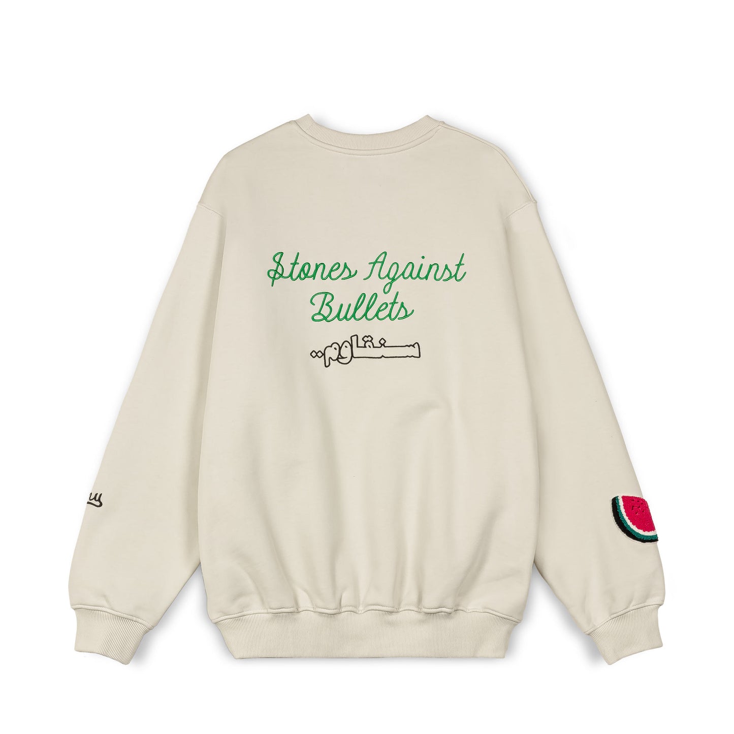 NABLUS VINTAGE CREWNECK WHITE