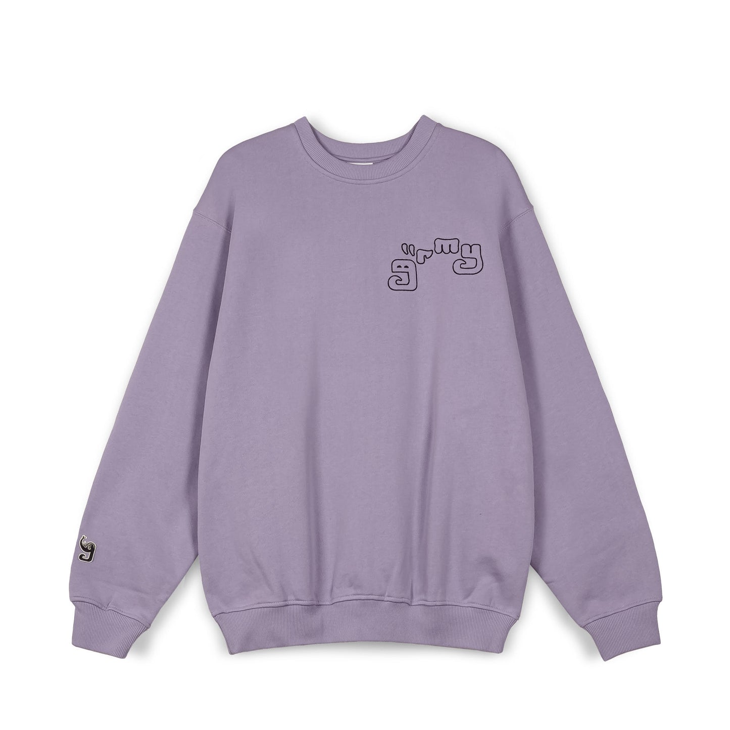 TUSKER TEMPLE VINTAGE CREWNECK VIOLET