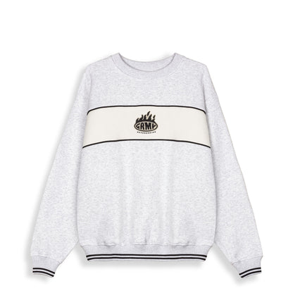 SCRATCHING MEMORIES VINTAGE CREWNECK SPORT GREY