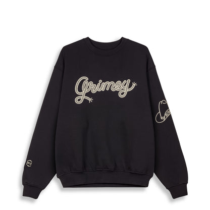 LONE HAND VINTAGE CREWNECK BLACK