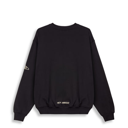 LONE HAND VINTAGE CREWNECK BLACK