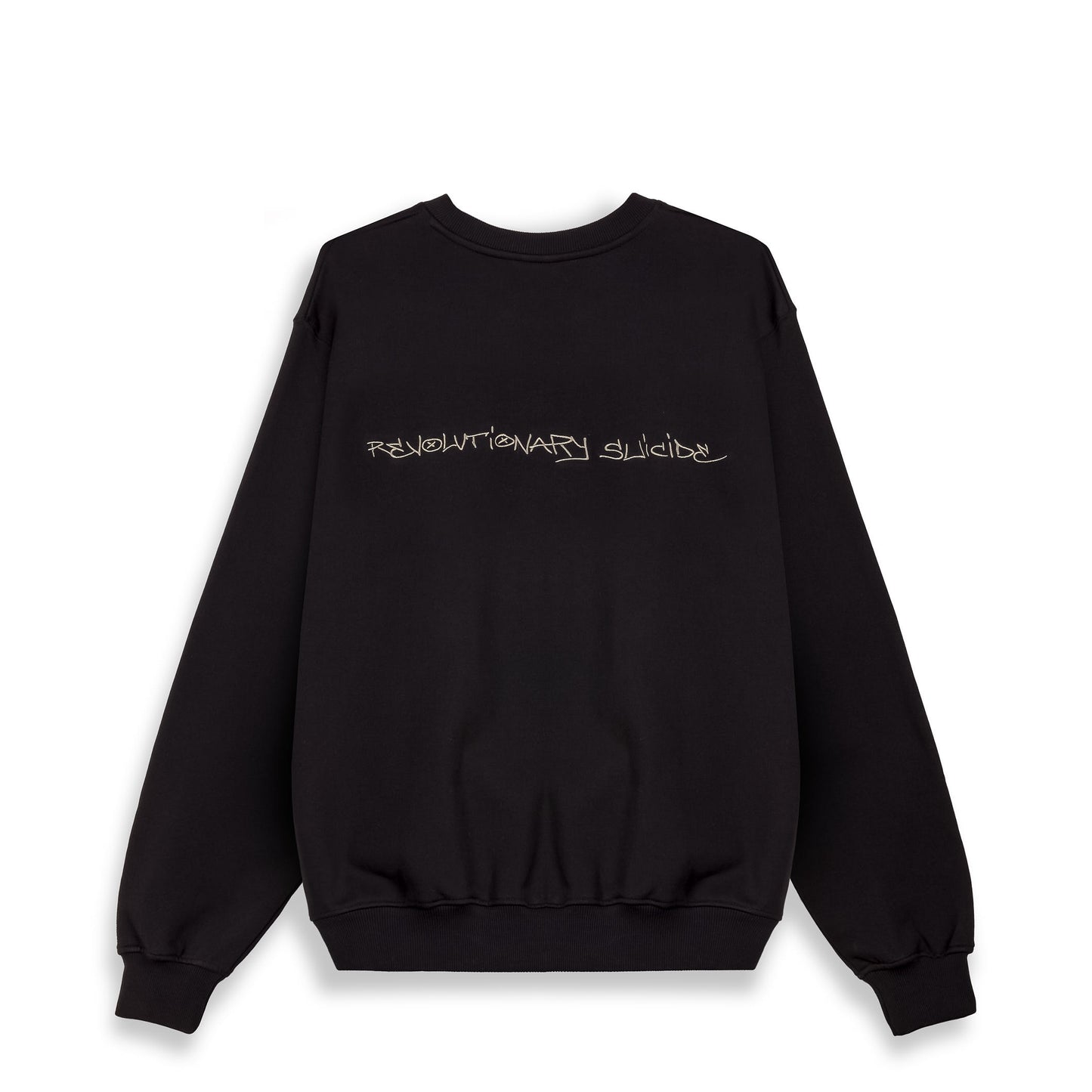 THE SHELTER VINTAGE CREWNECK BLACK