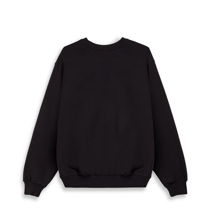 THE SWARM DC SHOES X GRIMEY VINTAGE CREWNECK BLACK