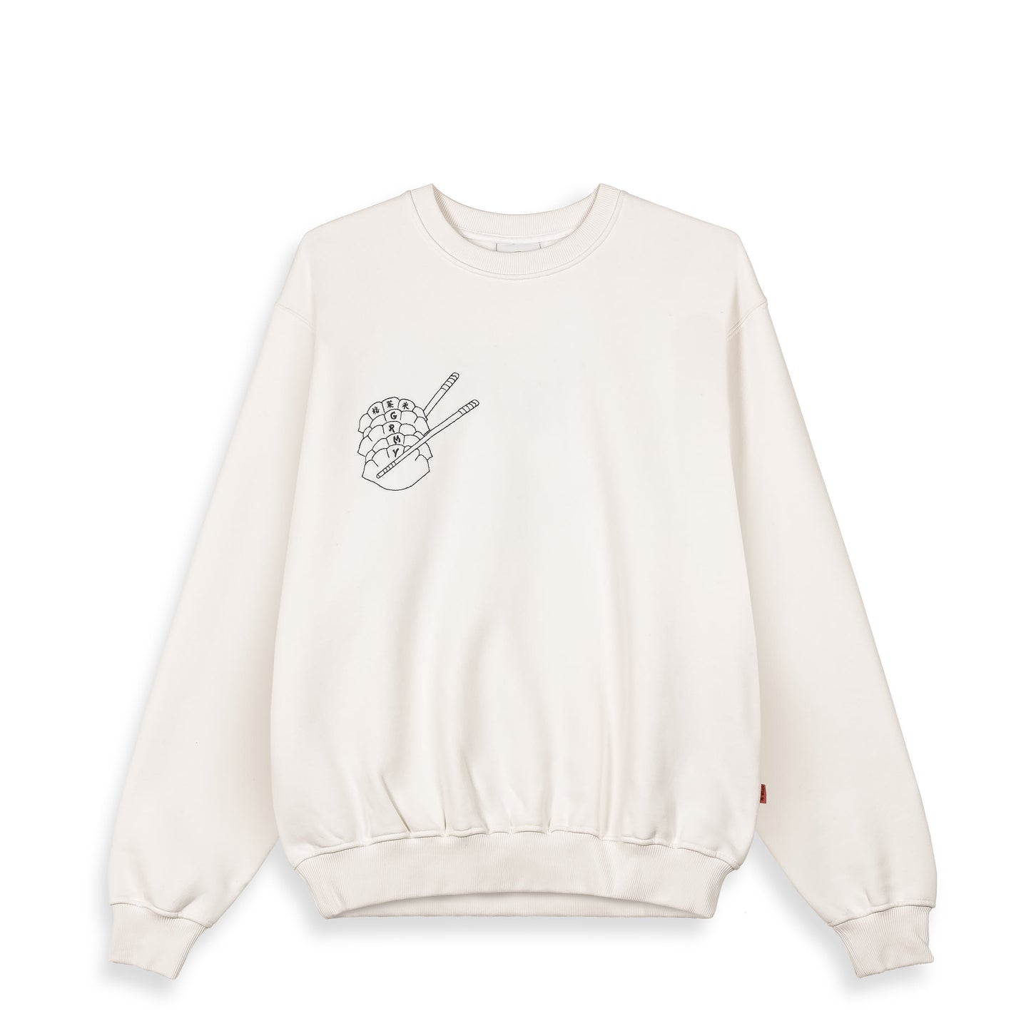 SAMPANS VINTAGE CREWNECK OFF WHITE