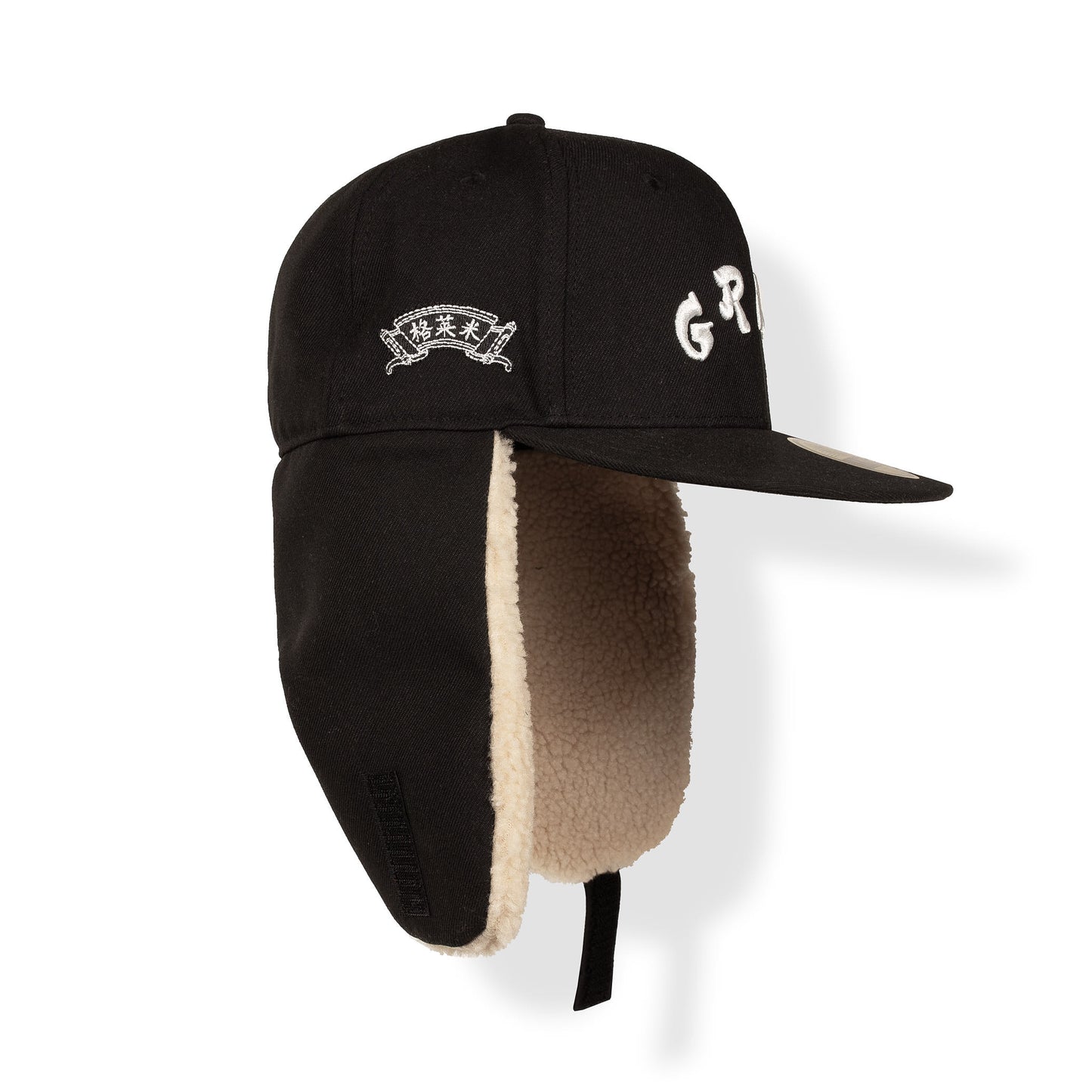 SAMPANS TRAPPER FITTED CAP BLACK