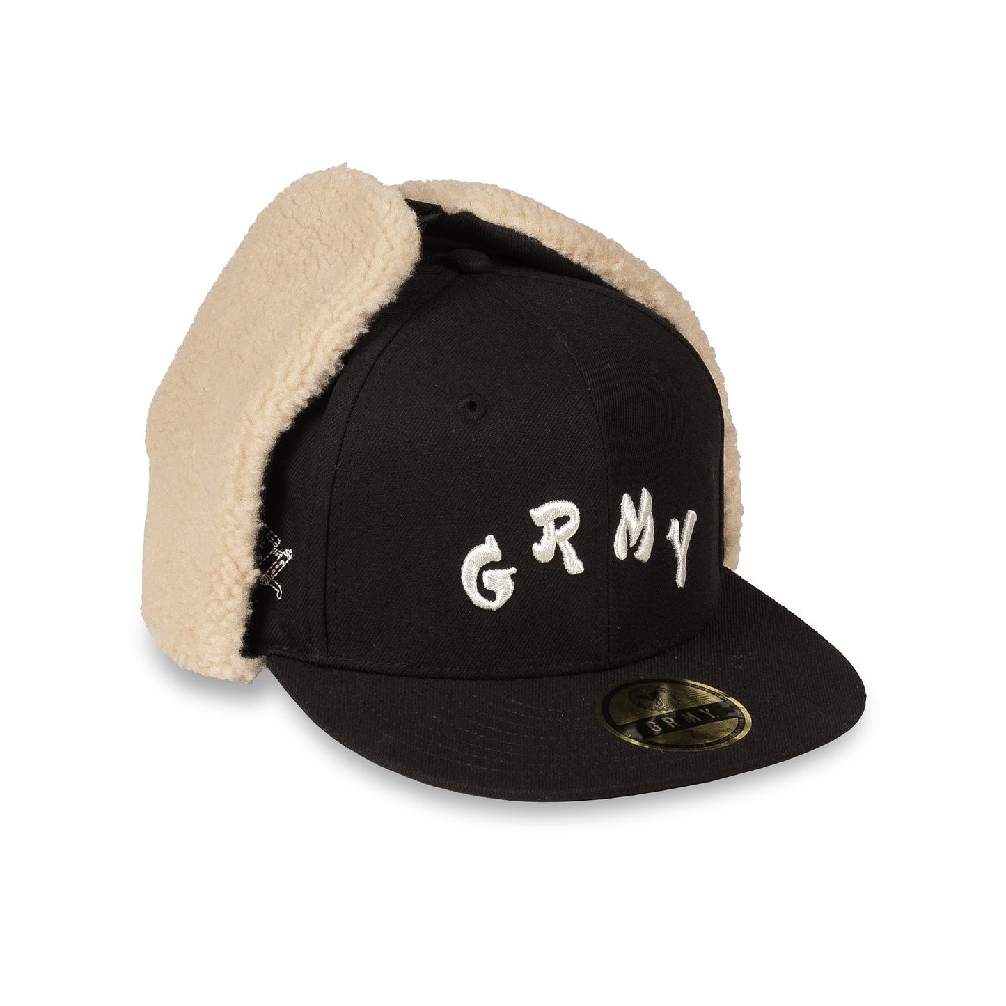 SAMPANS TRAPPER FITTED CAP BLACK