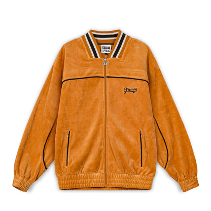 MADRID VELVET TRACK JACKET ORANGE