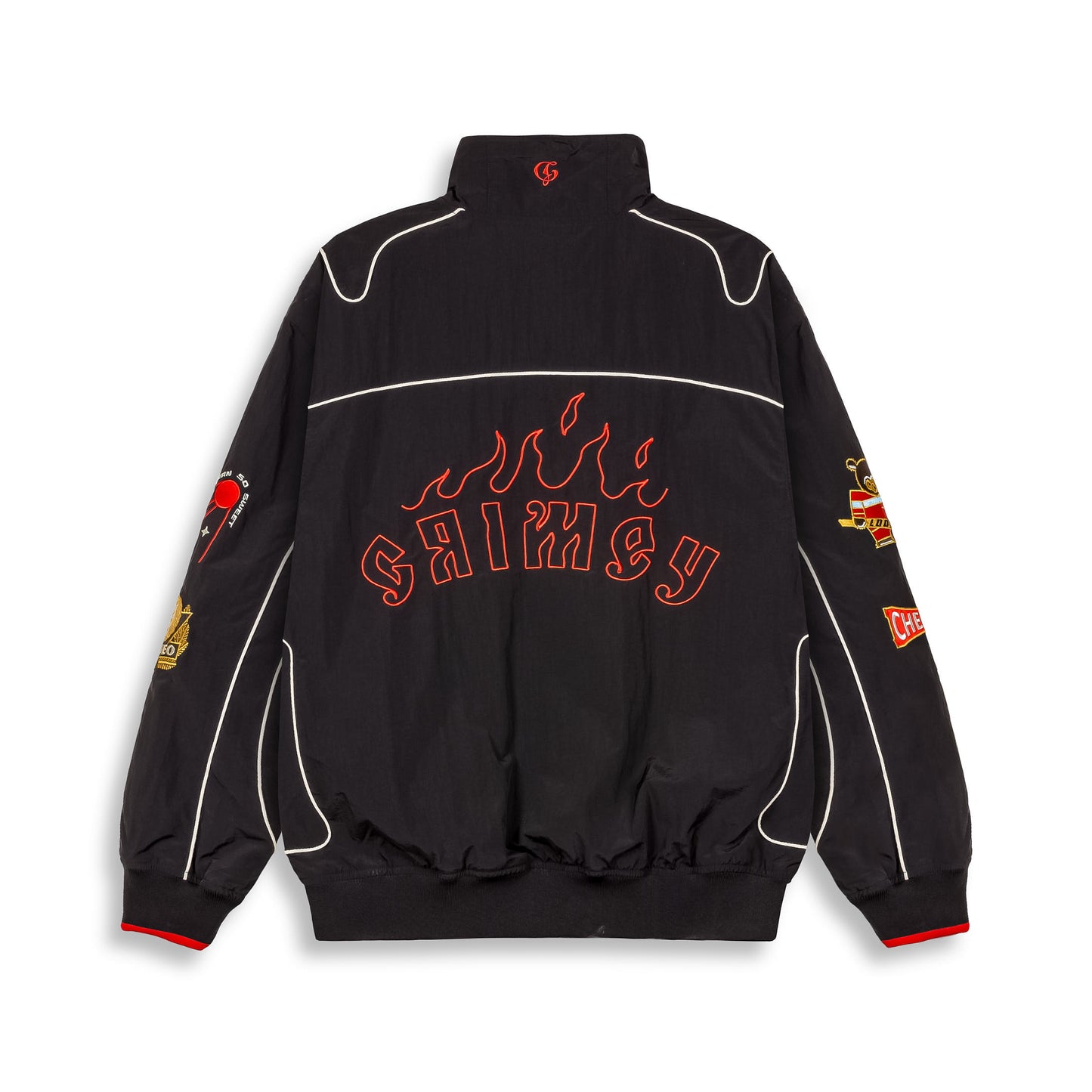 THE LOWER DEPTHS TRACK JACKET BLACK