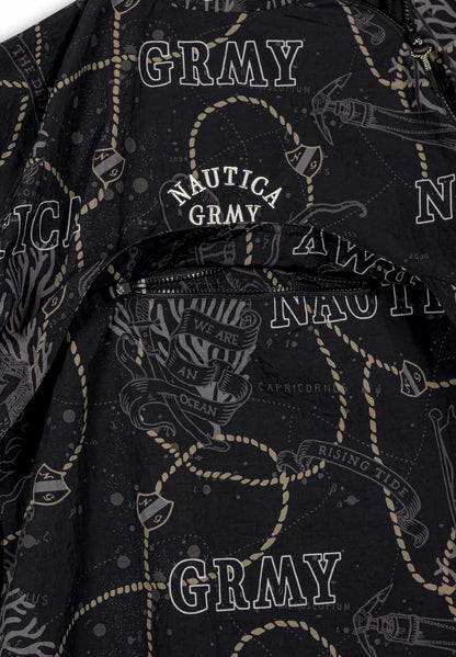 MIGHTY HARMONIST NAUTICA X GRMY TRACK JACKET BLACK