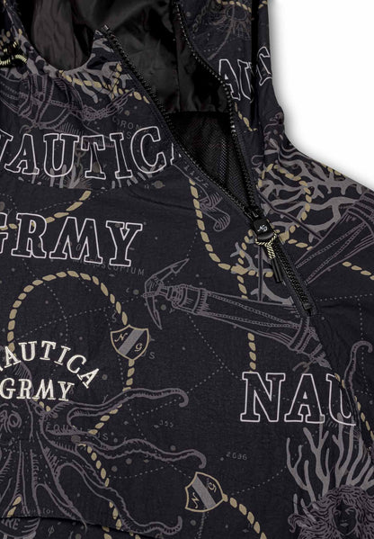 MIGHTY HARMONIST NAUTICA X GRMY TRACK JACKET BLACK