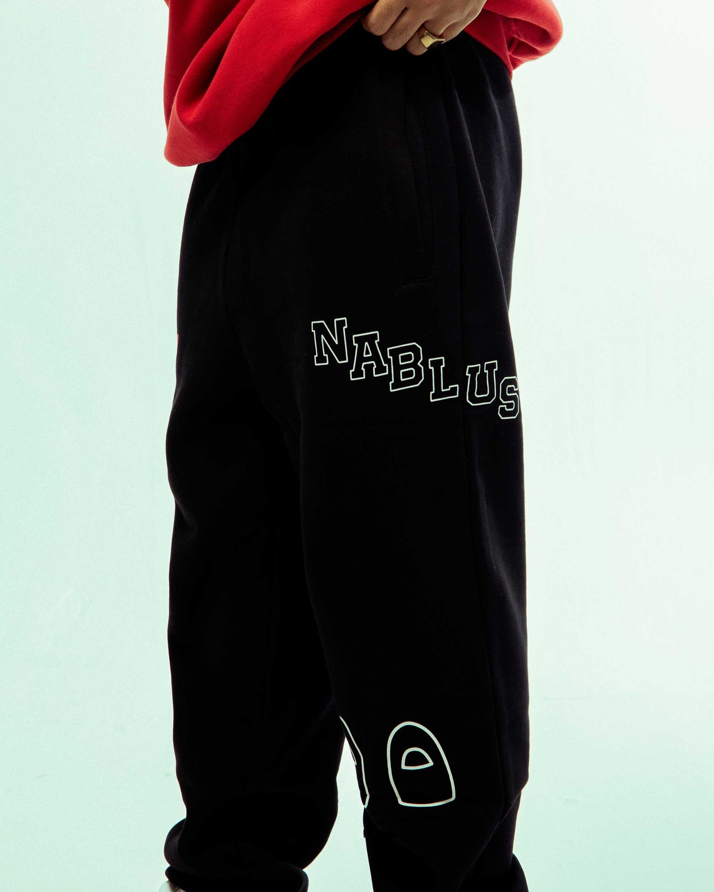 NABLUS SWEATPANTS BLACK