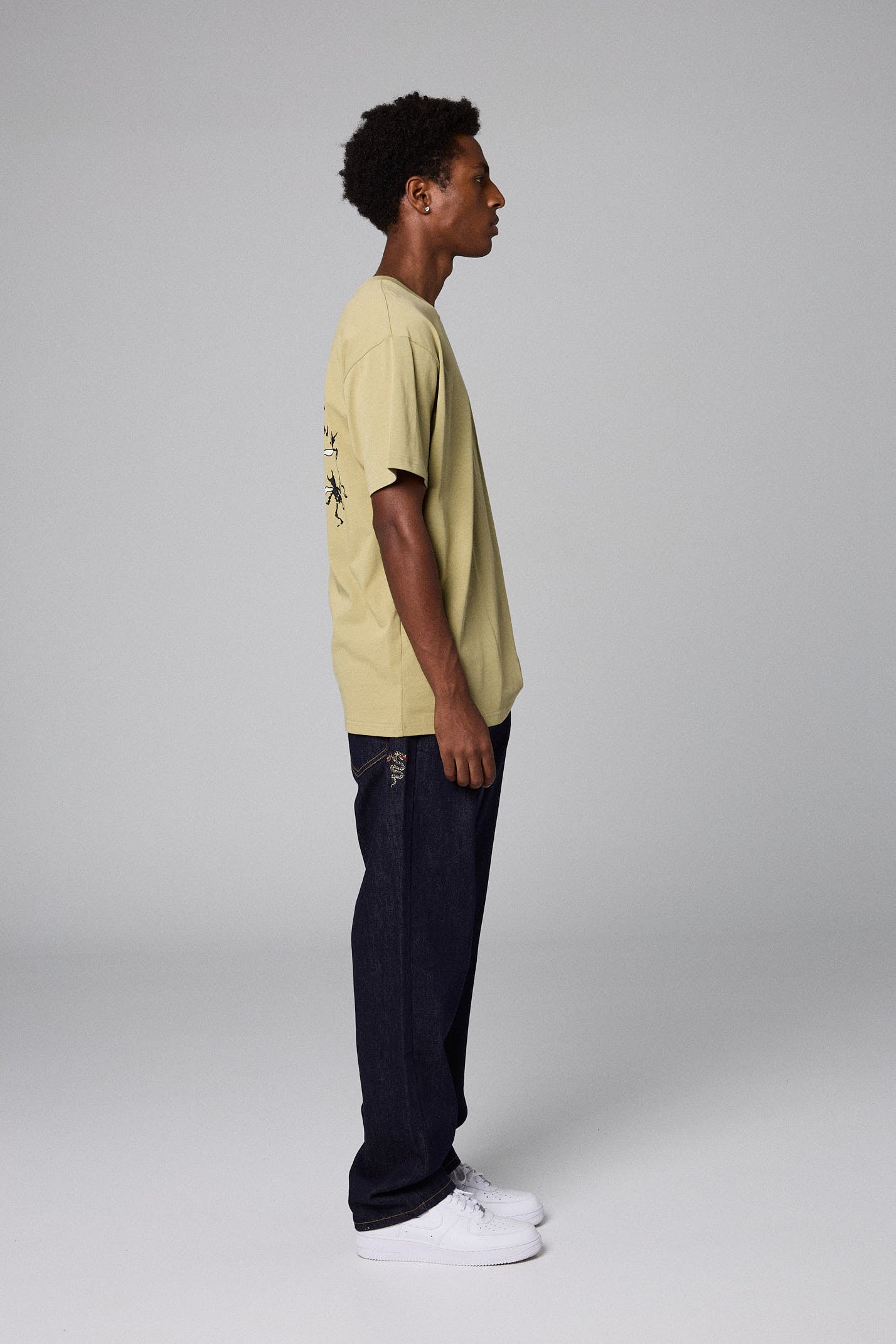 THE PLANET REGULAR DENIM PANTS RAW BLUE