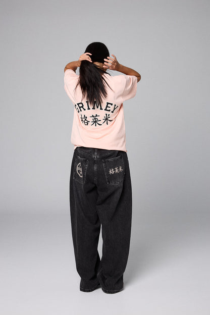 ROYAL PAW BIG BOY DENIM PANTS WASHED BLACK