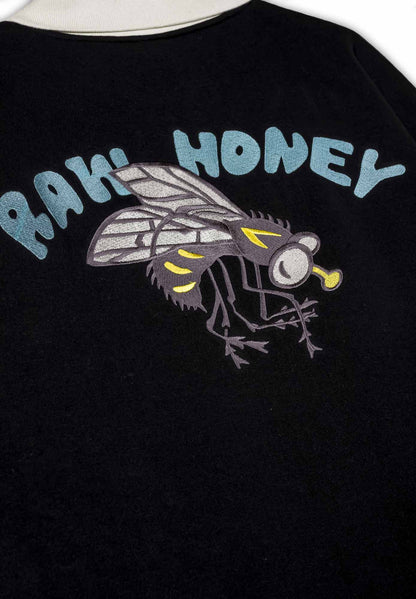 BLOODSUCKER POLO SWEATSHIRT BLACK