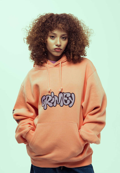 BLOODSUCKER VINTAGE HOODIE ORANGE