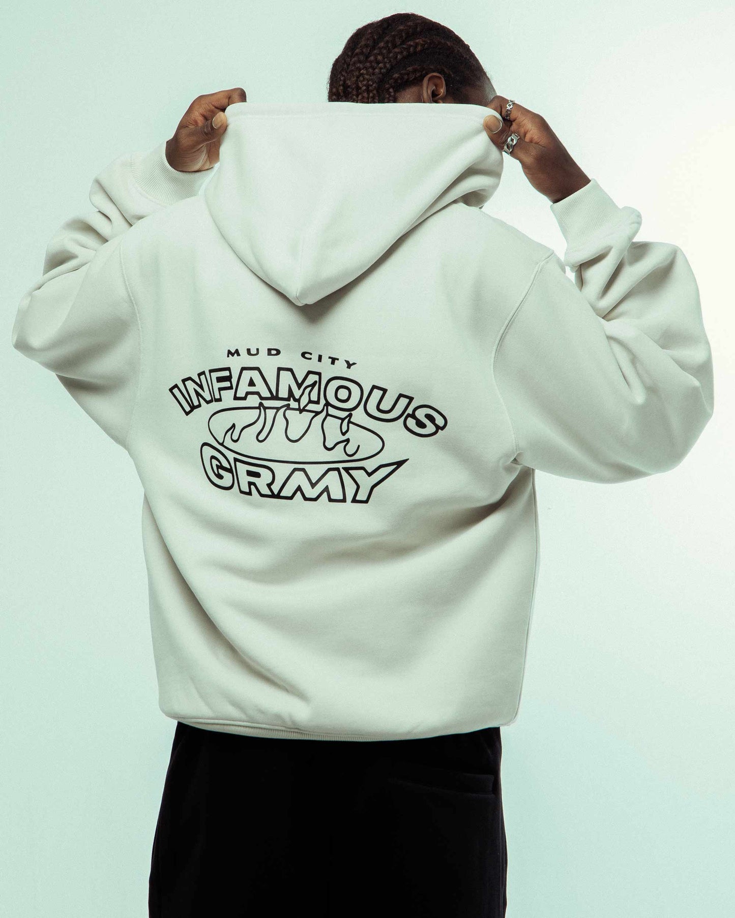 MADRID THE CONNOISSEUR HEAVYWEIGHT HOODIE WHITE