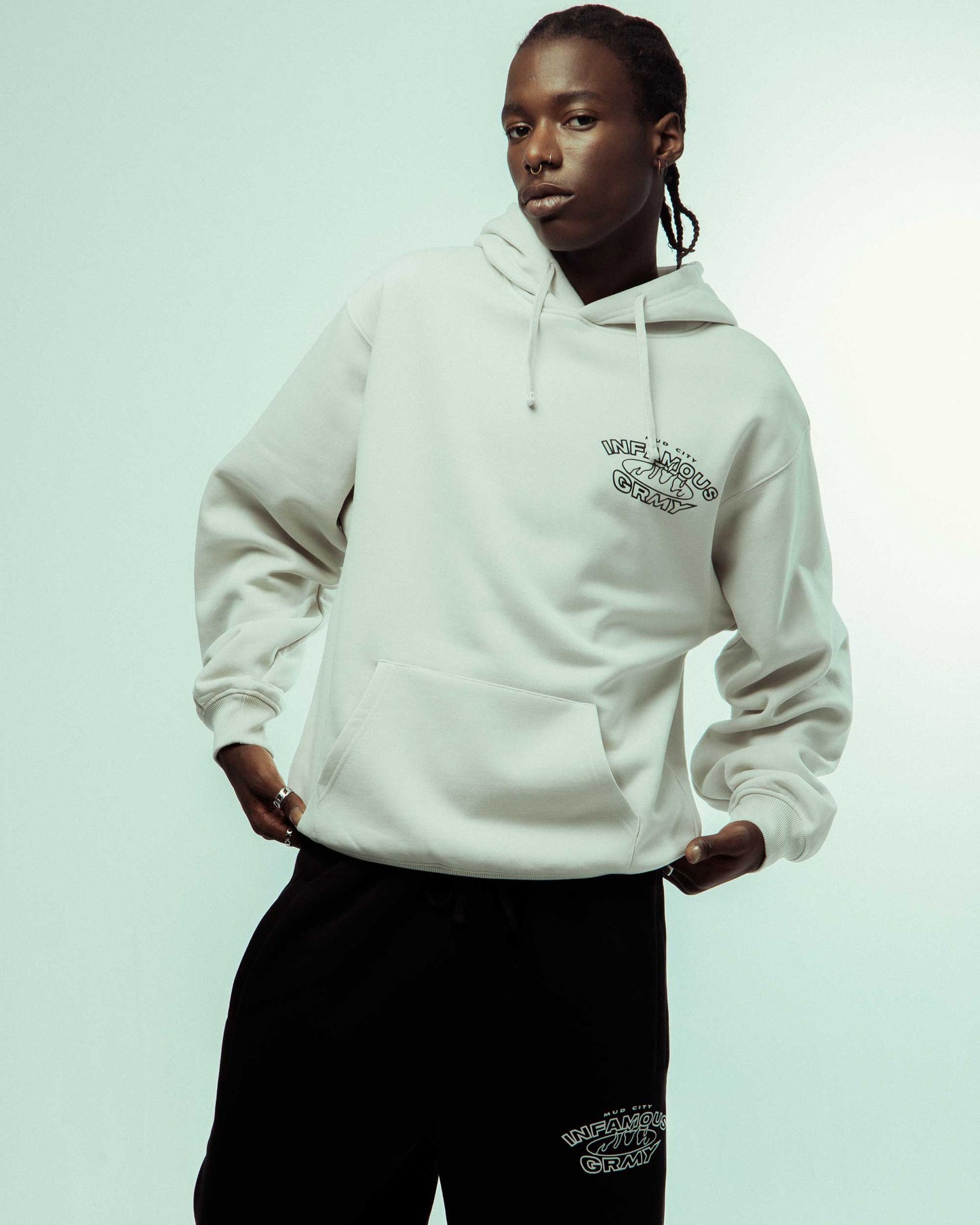 MADRID THE CONNOISSEUR HEAVYWEIGHT HOODIE WHITE