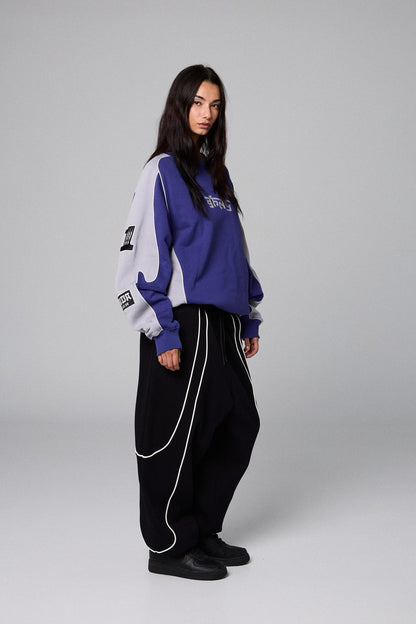 RACE WAR VINTAGE CREWNECK BLUE