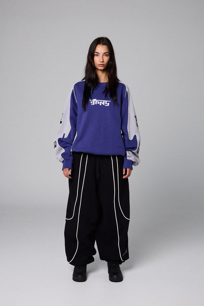 RACE WAR VINTAGE CREWNECK BLUE