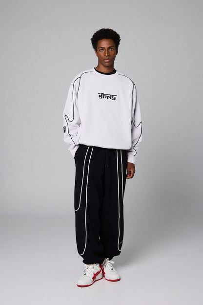 RACE WAR VINTAGE CREWNECK LIGHT GREY